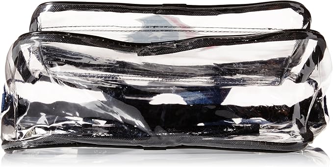 FOCO NFL Team Logo Clear See Through Stadium High End Messenger Bag