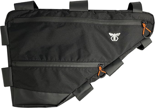 Touring Road Bike Full Frame Bag | Bicycle Bikepacking, Touring, Commuting Pack | Small (6.5L), Medium (12L), Large (14L)