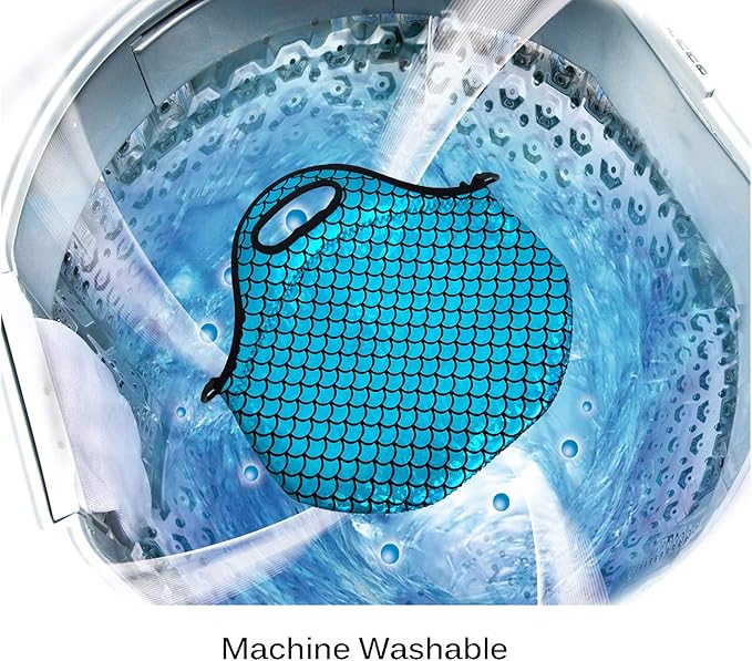 YOUDA Insulated Lunch Bag Neoprene Shoulder Lunch Tote Boxes Bags for Women Men Work Office Outdoor Picnic Travel (Blue)