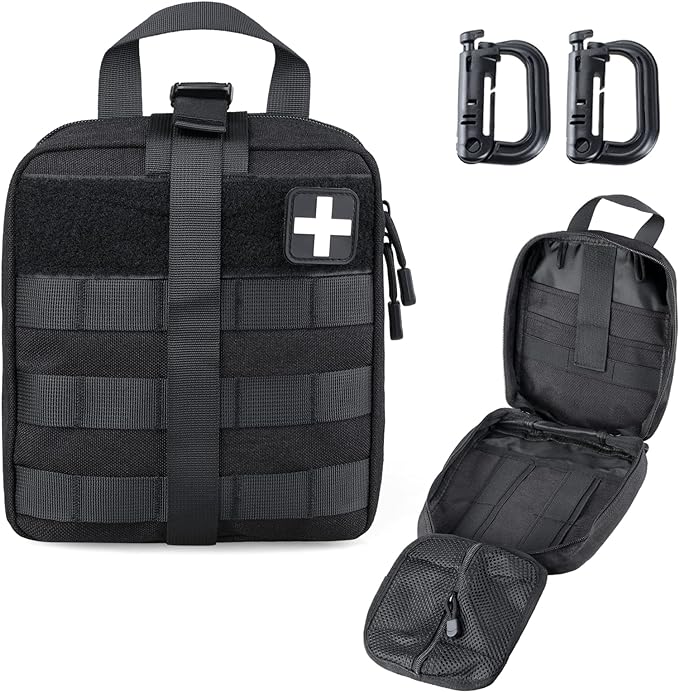 First Aid Bag Empty Medical Ifak Pouch Molle EMT Pouches Rip-Away Tactical Military Trauma Emergency Medic Bag