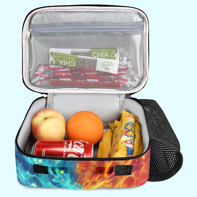 RLGPBON Kids Lunch Bag,Insulated Lunch Box for Girls Boys,Lunch Bag Toddler Teen,School Daycare Cute Travel bags