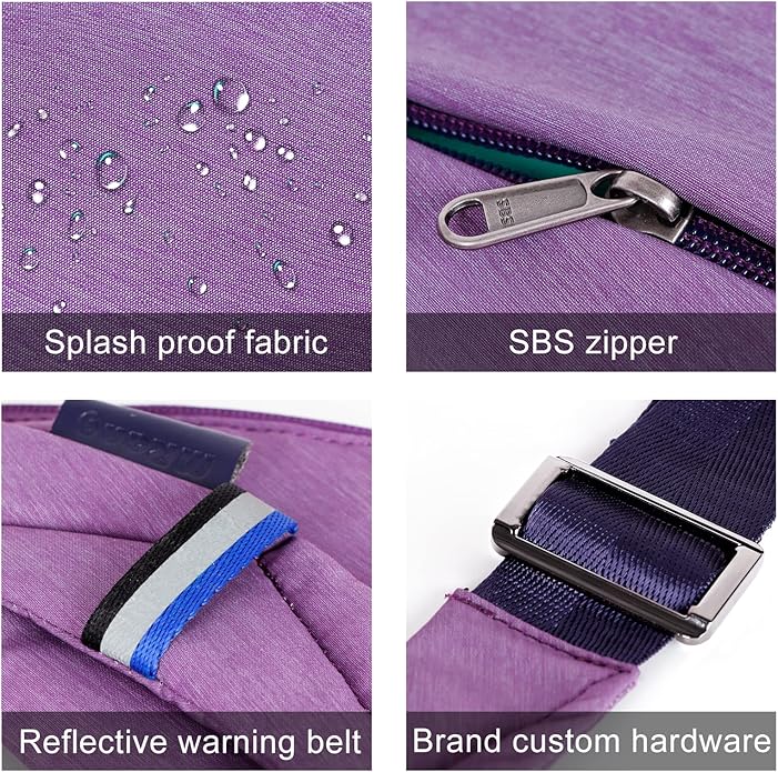 Sling Crossbody Bags Trendy Travel Anti Theft Safe Purse Bags for Women Men Waterproof