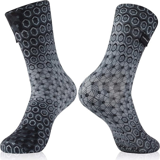 RANDY SUN Ultra-thin Golf Waterproof Socks, Breathable Men's Women's Sports Mid Calf Socks 1&2 Pairs