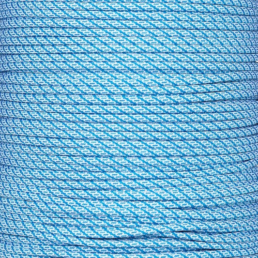 Paracord Planet Holiday Colors 550 Paracord – Great for DIY, Bracelets, and Lanyards – Hanukkah (50 Feet)