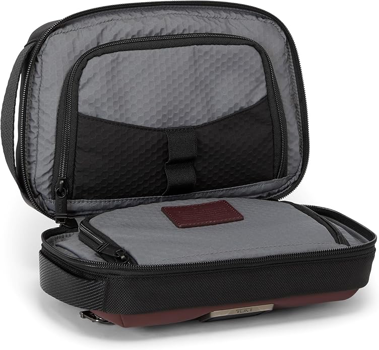 TUMI - Alpha Bravo Response Travel Kit - Hanging Toiletry Kit - Travel Bag - TUMI Tracer - 6.3" X 9.5" X 3.5"