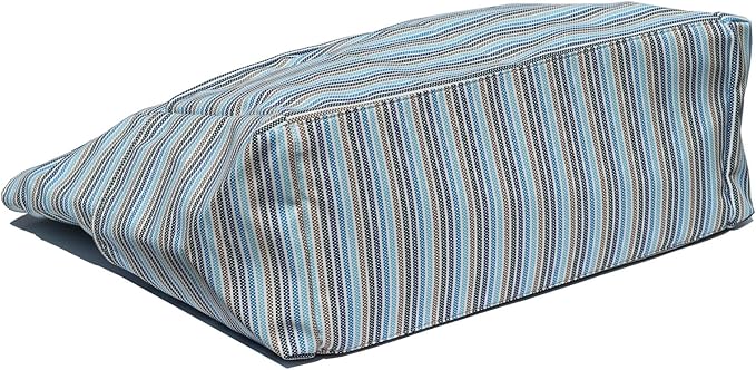 ESVAN Large Foldable Beach Bag for for Women with Dry Wet Compartment Waterproof Sandproof Travel Gym Picnic Handbag