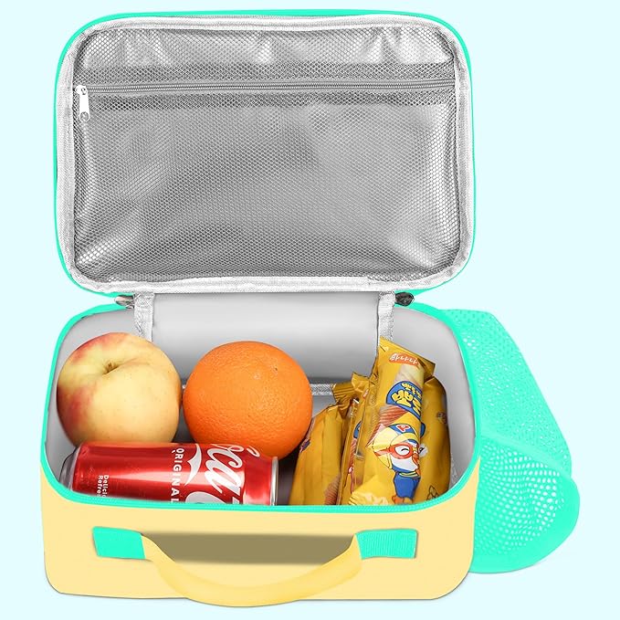 RLGPBON Kids Lunch Bag,Insulated Lunch Box for Girls Boys,Lunch Bag Toddler Teen,School Daycare Cute Travel bags