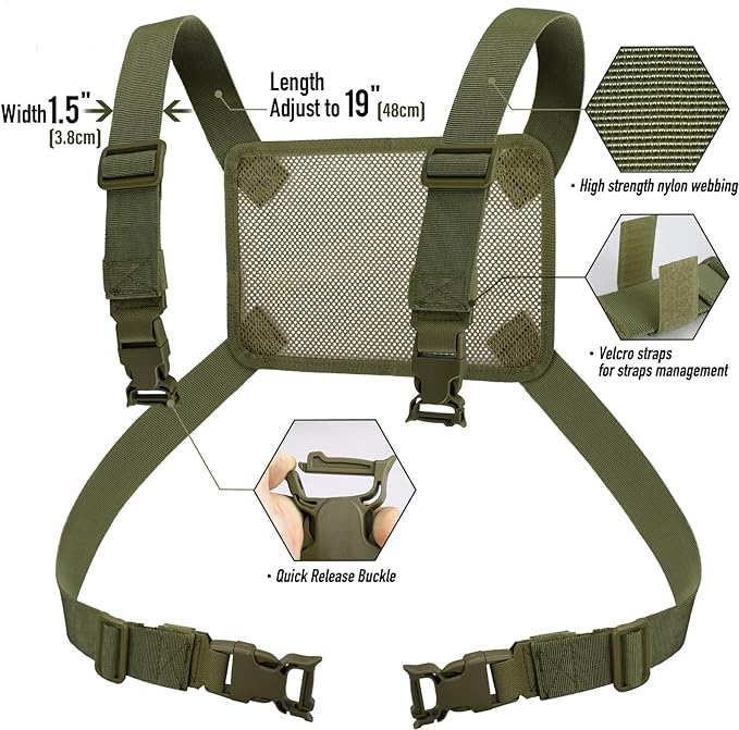 WYNEX Tactical Large Admin Pouch of Double Layer Design, Molle EDC EMT Utility Pouch with Map Sleeve Modular Tool Pouch Large Capacity Flag Patch Included