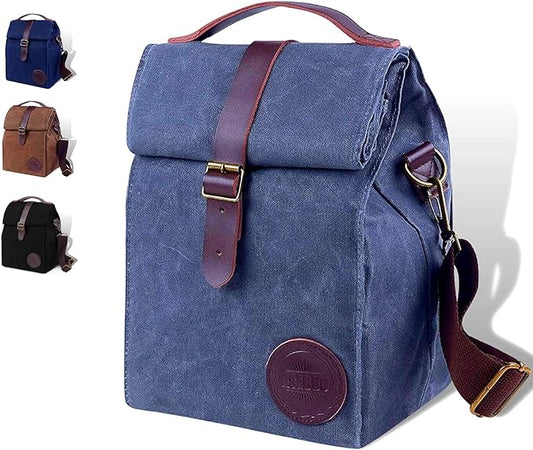 Insulated Lunch Bag for Women & Men (Grey)