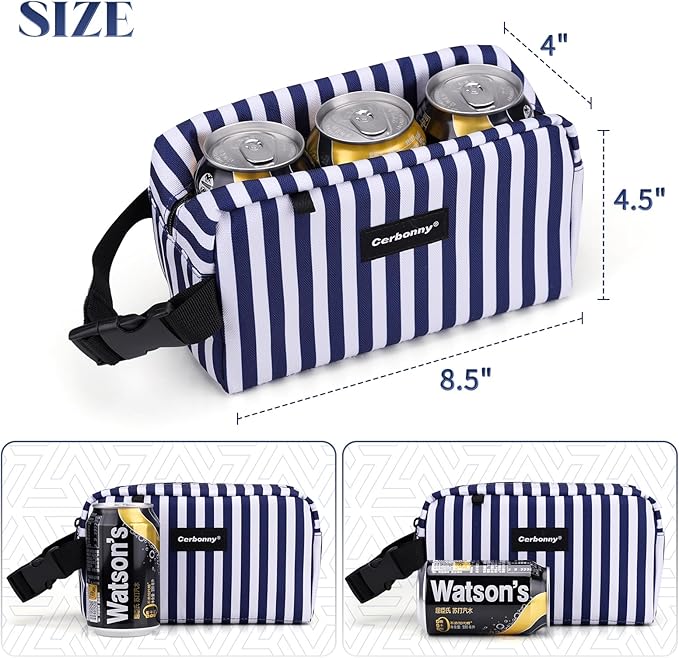 Freezable Lunch Bag,Freezable Snack Bag,Mini Cooler Bag for Travel/Work/School,Small Insulated Bag,Small Cooler Lunch Box with Ice Packs,Insulated Snack Bag,Freezable Snack Box with Handle Buckle