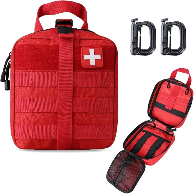 First Aid Bag Empty Medical Ifak Pouch Molle EMT Pouches Rip-Away Tactical Military Trauma Emergency Medic Bag