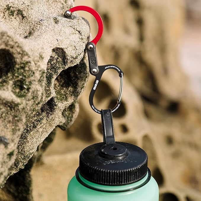 GEAR AID HEROCLIP Carabiner Gear Clip and Hook (Mini) for Travel