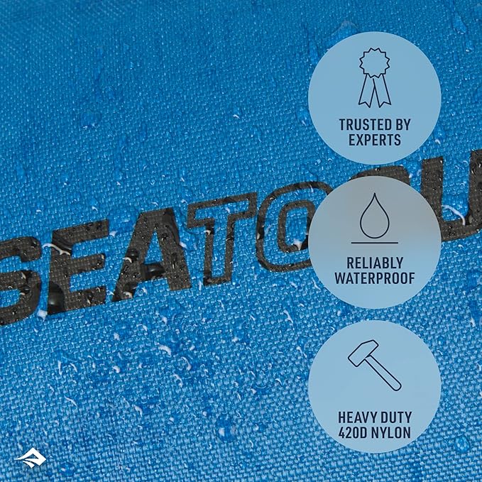 Sea to Summit Big River Dry Bag, Heavy-Duty Dry Storage, 13 Liter, Picante Red