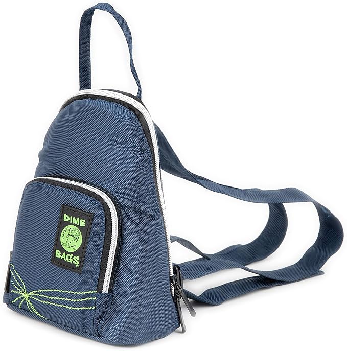 DIME BAGS - Club Backpack - Stylish Mini Backpack with, Water-Resistant Material (Cobalt)