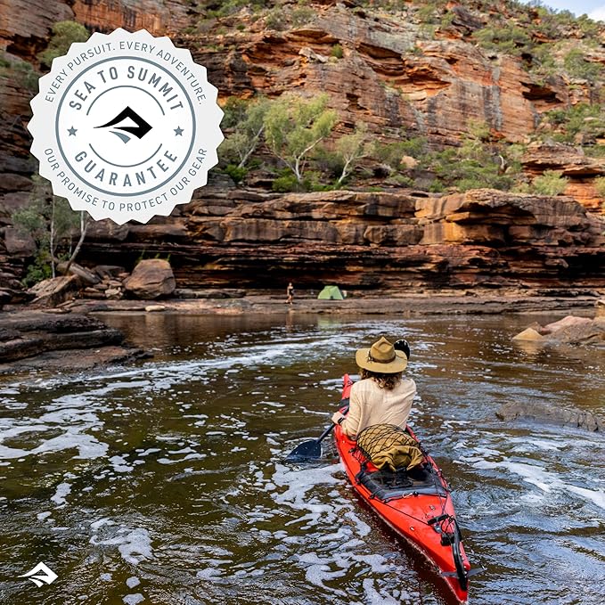 Sea to Summit eVac Compression Dry Bag, Waterproof Compression Sack, 5 Liter, High Rise Grey