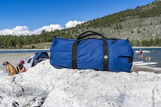 North Star Sports Large Duffle Bag for Travel Heavy Duty Gym Bag | Foldable and Weatherproof Tactical Gear Bags for Tactical Equipment, or as Carry on Travel Duffel Bags