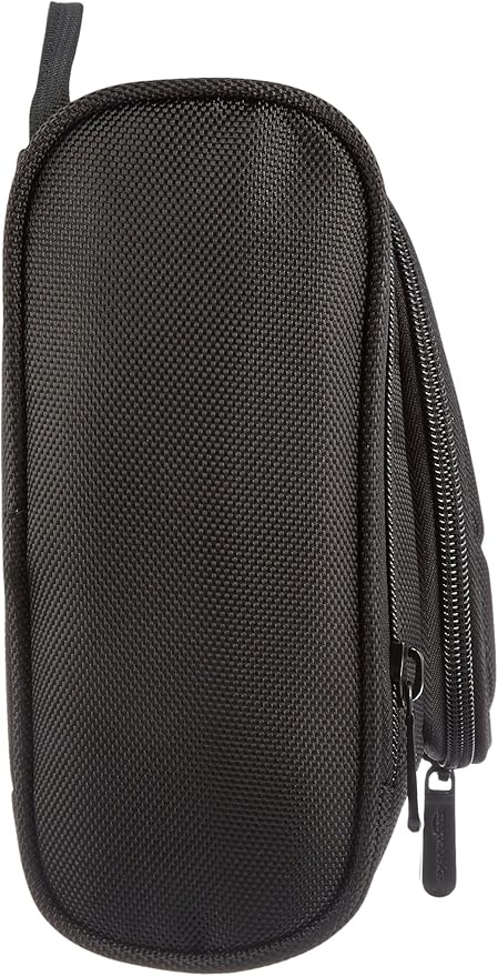 Amazon Basics Hanging, Travel Toiletry Bag Organizer, Shower Dopp Kit, Black