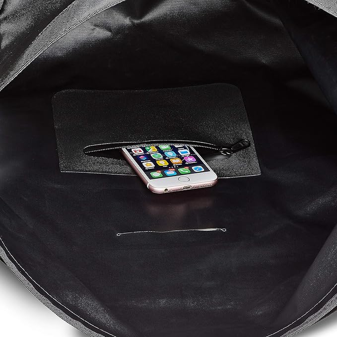 Skog Å Kust Duffelsak Heavy Duty Waterproof Duffel - Gear Bag for Sports, Travel, & More - 40L, Black Moto Edition