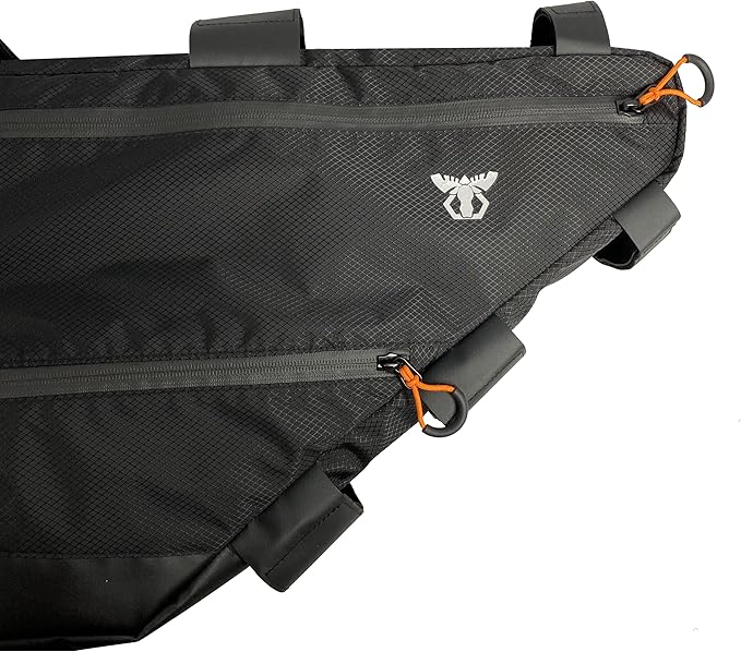 Touring Road Bike Full Frame Bag | Bicycle Bikepacking, Touring, Commuting Pack | Small (6.5L), Medium (12L), Large (14L)