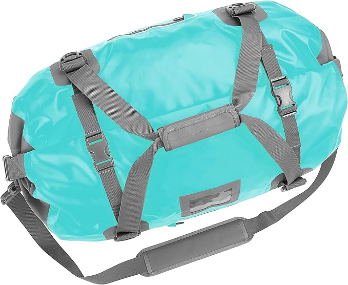 Skog Å Kust Duffelsak Heavy Duty Waterproof Duffel - Gear Bag for Sports, Travel, & More - 40L Mint