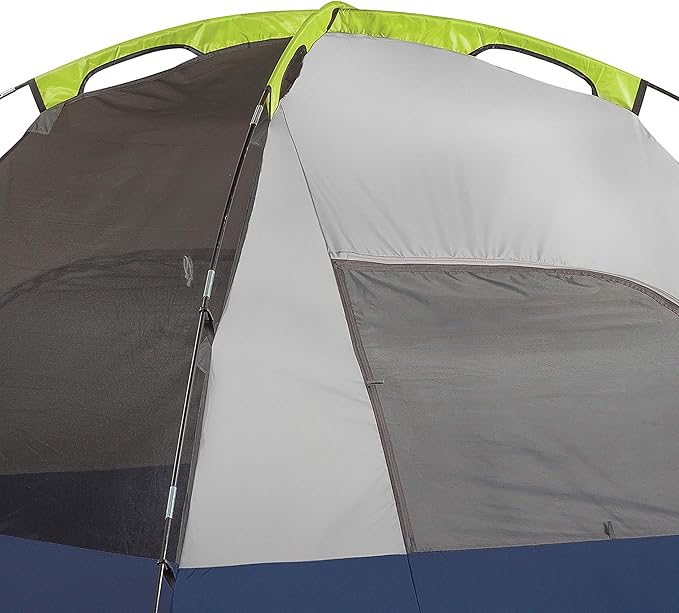 Coleman Sundome Camping Tent with Rainfly, 2/3/4/6 Person Tent Sets Up in 10 Mins, Weatherproof Shelter for Camping, Festivals, Backyard, Sleepovers, & More
