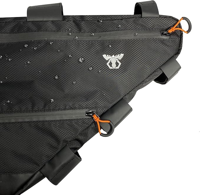 Touring Road Bike Full Frame Bag | Bicycle Bikepacking, Touring, Commuting Pack | Small (6.5L), Medium (12L), Large (14L)