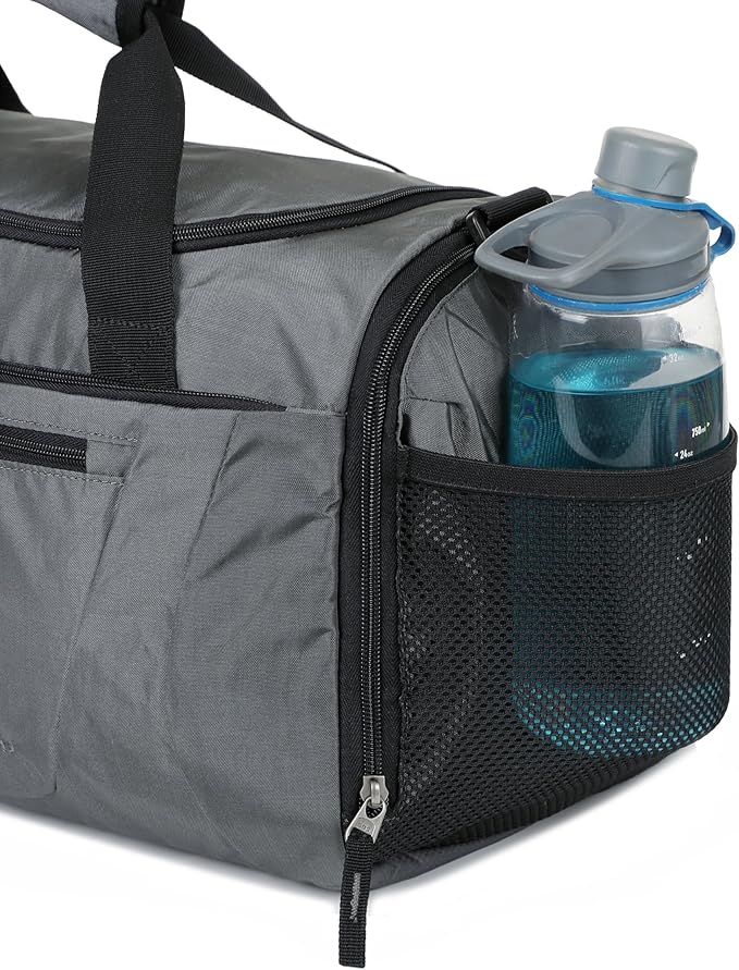 Gym Bag 40L Sports Travel Duffel Bag for Men and Women with Shoes Compartment