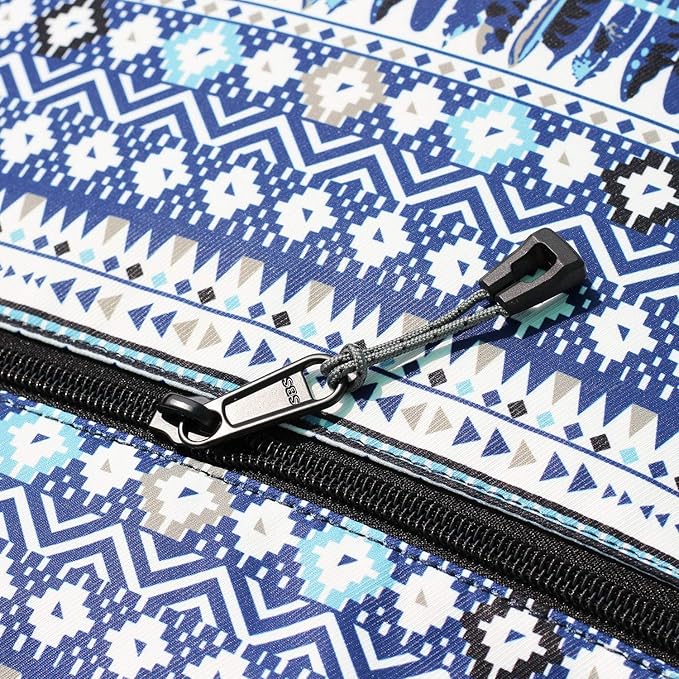 ESVAN Original Floral Water Resistant Large Tote Bag Shoulder Bag for Gym Beach Travel Daily Bags Upgraded