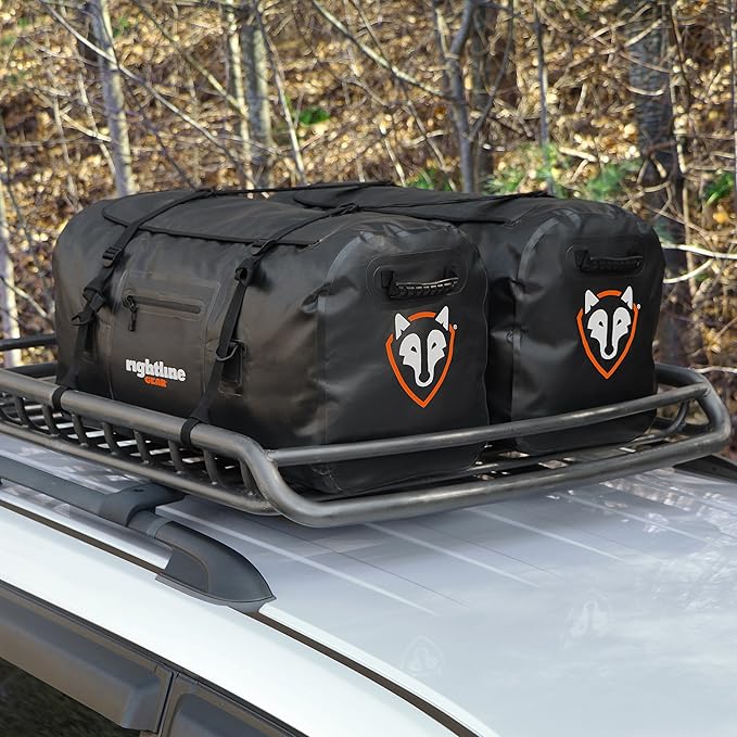 Rightline Gear Waterproof Duffle Bag For Travel, 4 by 4 Feet, Black