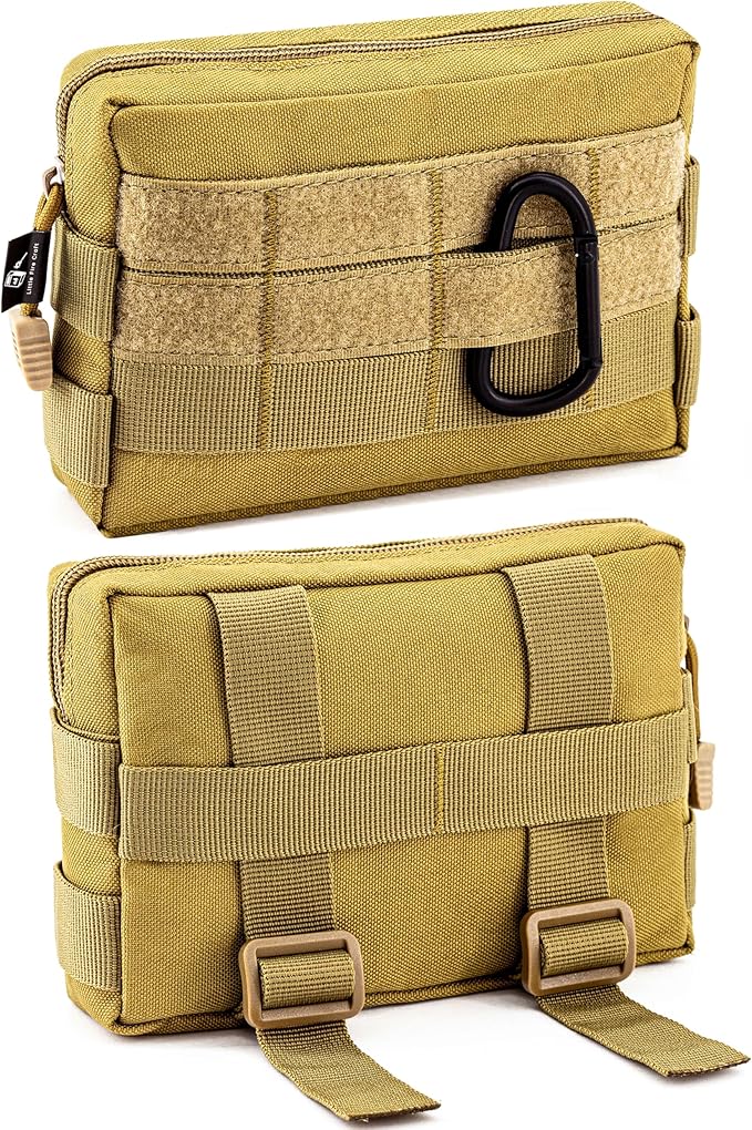 Tactical Molle Pouch Waist Pack Military EDC Pouch Accessories Organizer for Camping Hiking