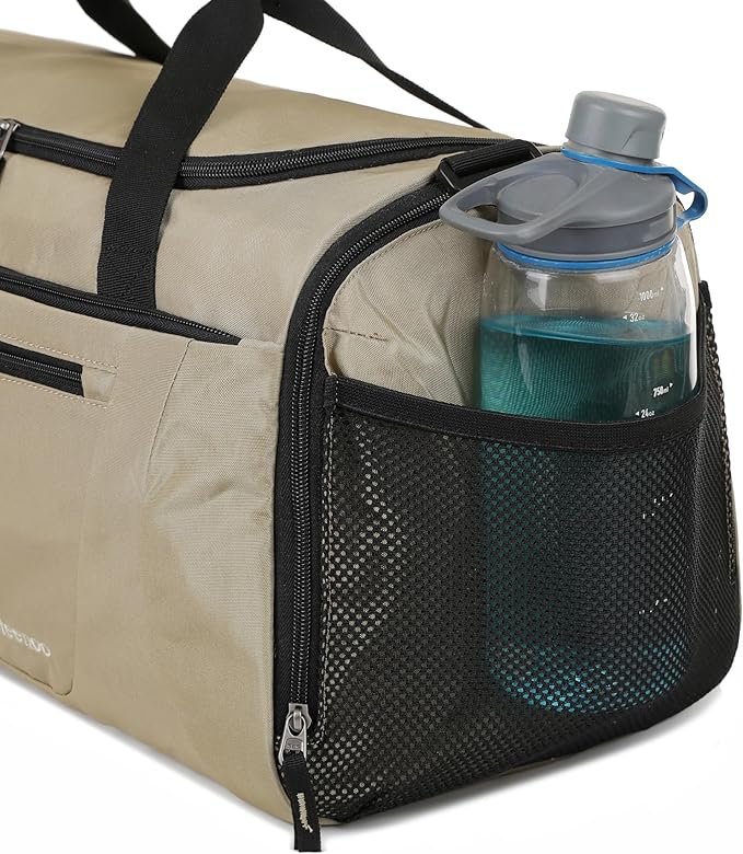 Gym Bag 40L Sports Travel Duffel Bag for Men and Women with Shoes Compartment