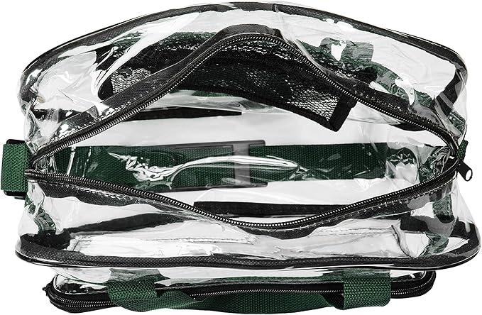 FOCO NFL Team Logo Clear See Through Stadium High End Messenger Bag