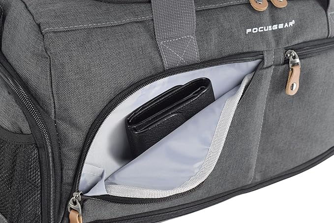 Ultimate Gym Bag 2.0: The Durable Crowdsource Designed Duffel Bag with 10 Optimal Compartments Including Water Resistant Pouch