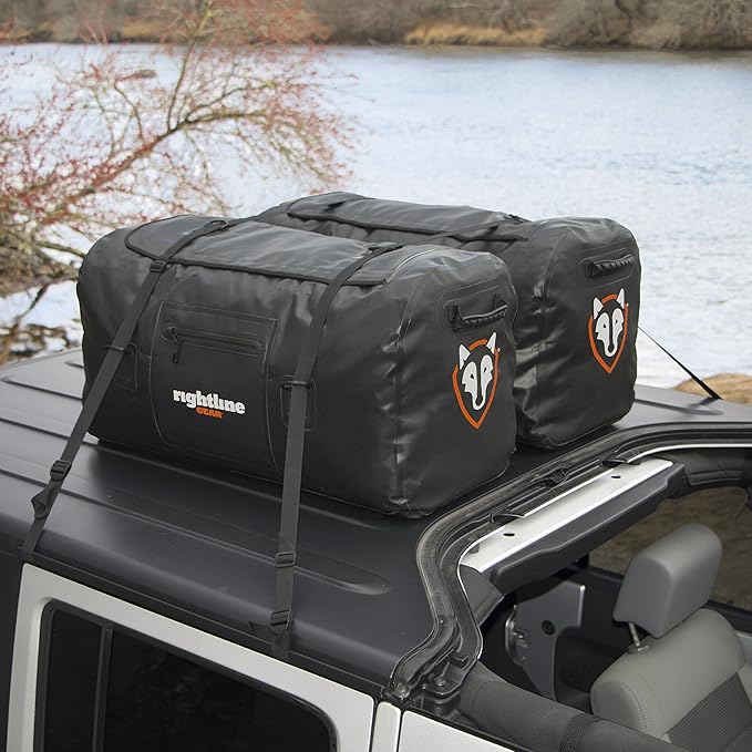 Rightline Gear Waterproof Duffle Bag For Travel, 4 by 4 Feet, Black