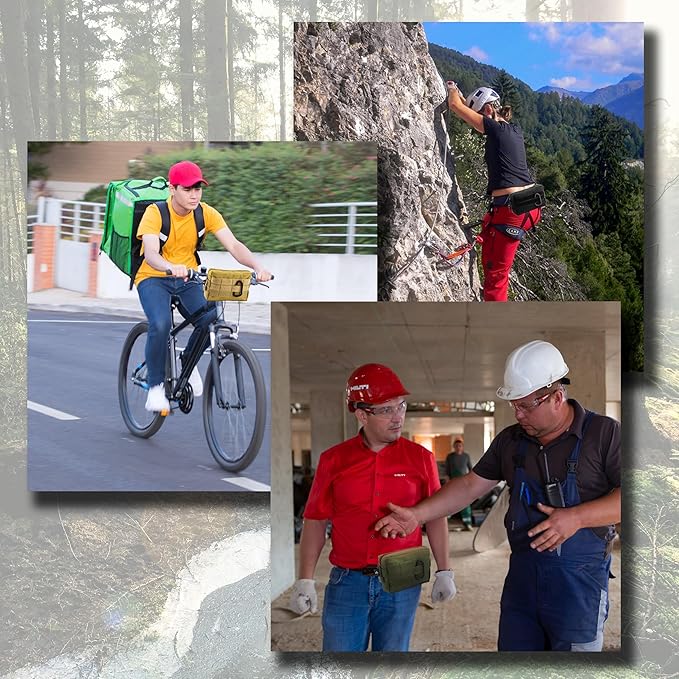 Tactical Molle Pouch Waist Pack Military EDC Pouch Accessories Organizer for Camping Hiking