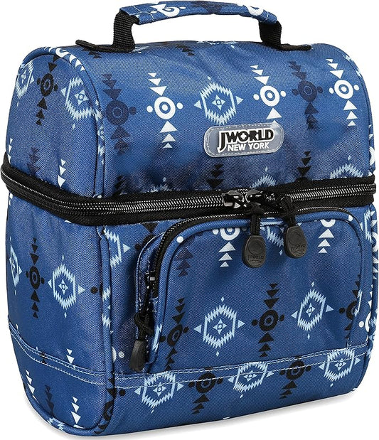 J World Corey Kids Lunch Bag. Insulated Lunch-Box for Boys Girls, Totem