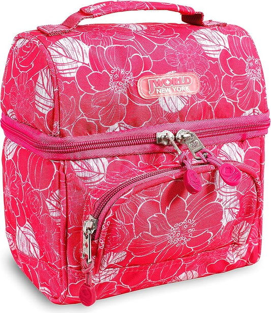 J World Corey Kids Lunch Bag. Insulated Lunch-Box for Girls, Women, Aloha